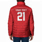 World Football 2026 Tunisia Custom Padded Jacket Traditional Islamic Motif - African Pride