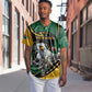 Secretary Bird South Africa Cricket Custom Baseball Jersey Unique Pattern