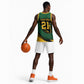 Secretary Bird South Africa Cricket Custom Basketball Jersey Unique Pattern LT9