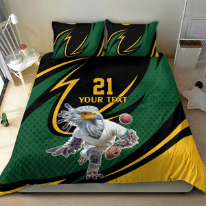 Secretary Bird South Africa Cricket Custom Bedding Set Unique Pattern