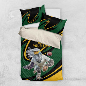 Secretary Bird South Africa Cricket Custom Bedding Set Unique Pattern