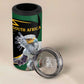 Secretary Bird South Africa Cricket Custom 4 in 1 Can Cooler Tumbler Unique Pattern