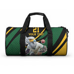 Secretary Bird South Africa Cricket Custom Duffle Bag Unique Pattern