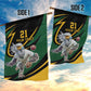 Secretary Bird South Africa Cricket Custom Garden Flag Unique Pattern
