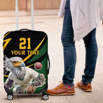Secretary Bird South Africa Cricket Custom Luggage Cover Unique Pattern