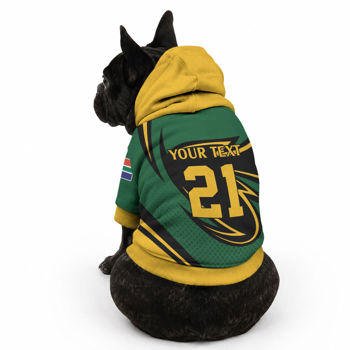 Secretary Bird South Africa Cricket Custom Pet Hoodie Unique Pattern