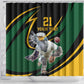 Secretary Bird South Africa Cricket Custom Shower Curtain Unique Pattern