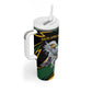 Secretary Bird South Africa Cricket Custom Tumbler With Handle Unique Pattern