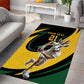 Springbok South Africa Cricket Custom Area Rug Unique Pattern