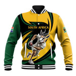 Springbok South Africa Cricket Custom Baseball Jacket Unique Pattern