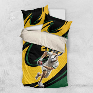 Springbok South Africa Cricket Custom Bedding Set Unique Pattern