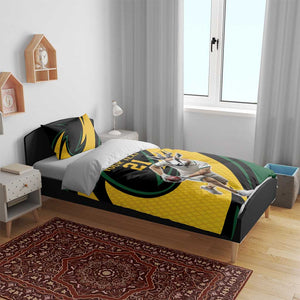 Springbok South Africa Cricket Custom Bedding Set Unique Pattern