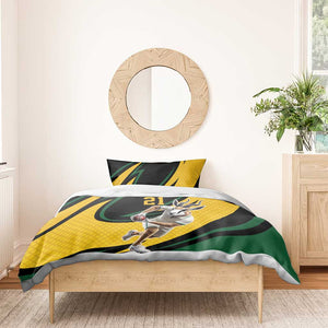 Springbok South Africa Cricket Custom Bedding Set Unique Pattern