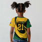 Springbok South Africa Cricket Custom Kid T shirt Unique Pattern