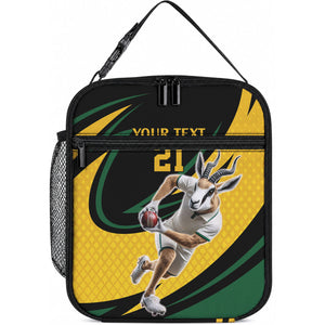 Springbok South Africa Cricket Custom Lunch Bag Unique Pattern