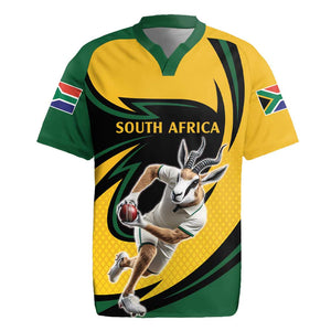 Springbok South Africa Cricket Custom Rugby Jersey Unique Pattern