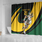 Springbok South Africa Cricket Custom Shower Curtain Unique Pattern