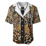 Proud Black Nurse RN Baseball Jersey African Stethoscope Animal Skins Pattern