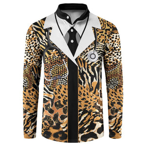 Proud Black Nurse RN Button Sweatshirt African Stethoscope Animal Skins Pattern