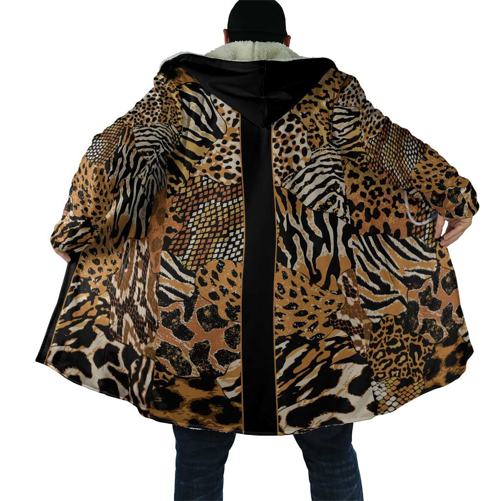 Proud Black Nurse RN Cloak African Stethoscope Animal Skins Pattern