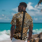 Proud Black Nurse RN Hawaiian Shirt African Stethoscope Animal Skins Pattern