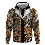 Proud Black Nurse RN Hoodie African Stethoscope Animal Skins Pattern