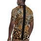 Proud Black Nurse RN Rugby Jersey African Stethoscope Animal Skins Pattern