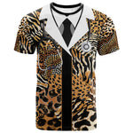 Proud Black Nurse RN T shirt African Stethoscope Animal Skins Pattern
