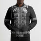 Proud Black Nurse RN Bomber Puffer Jacket Black African Pattern Stethoscope Dashiki Motif
