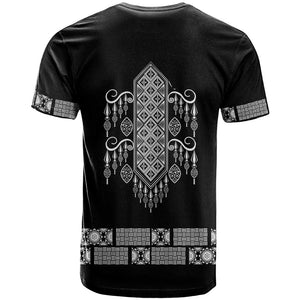 Proud Black Nurse RN T shirt Black African Pattern Stethoscope Dashiki Motif