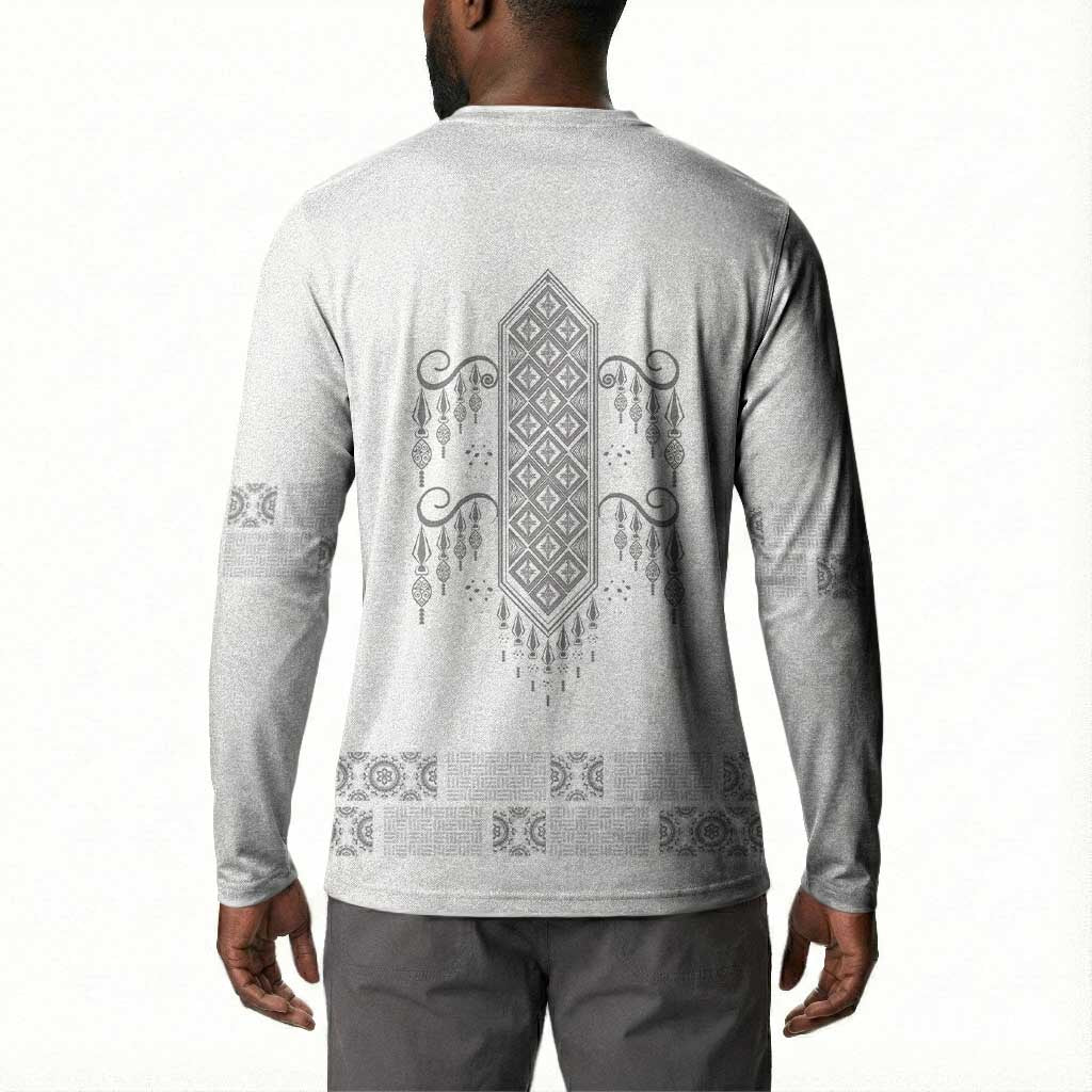 Proud Black Nurse RN Button Sweatshirt White African Pattern Stethoscope Dashiki Motif
