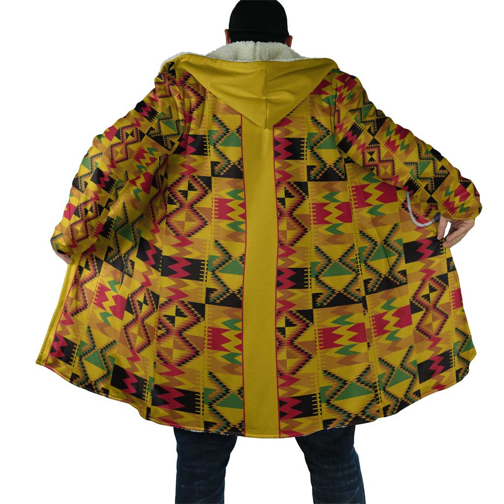 Proud Black Nurse RN Cloak African Stethoscope Kente Pattern