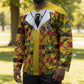 Proud Black Nurse RN Hockey Jersey African Stethoscope Kente Pattern