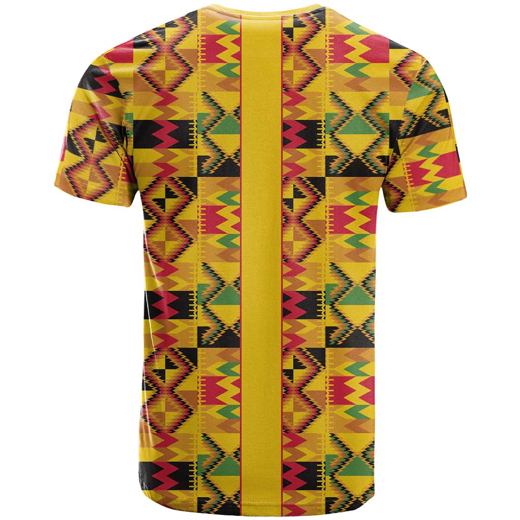 Proud Black Nurse RN T shirt African Stethoscope Kente Pattern