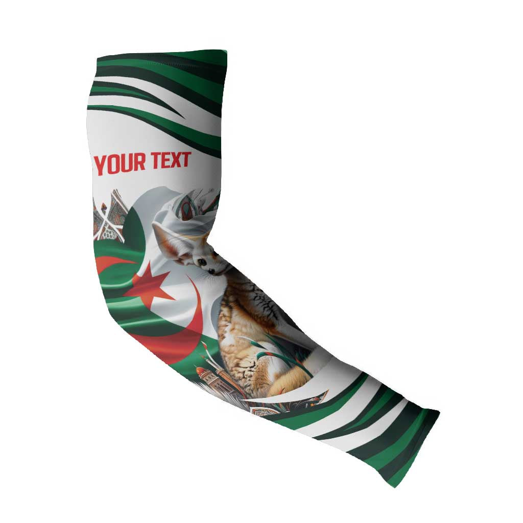 Algeria Fennec Fox Personalized Arm Sleeves with Algerian Culture and Nature