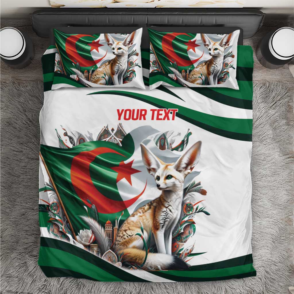 Algeria Fennec Fox Personalized Bedding Set with Algerian Culture and Nature