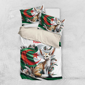 Algeria Fennec Fox Personalized Bedding Set with Algerian Culture and Nature