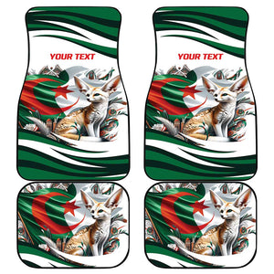 Algeria Fennec Fox Personalized Car Mats with Algerian Culture and Nature