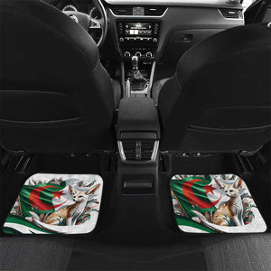 Algeria Fennec Fox Personalized Car Mats with Algerian Culture and Nature