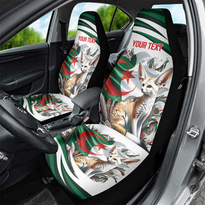 Algeria Fennec Fox Personalized Car Seat Cover with Algerian Culture and Nature