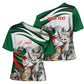Algeria Fennec Fox Personalized Cross Shoulder Shirt with Algerian Culture and Nature