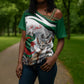 Algeria Fennec Fox Personalized Cross Shoulder Shirt with Algerian Culture and Nature