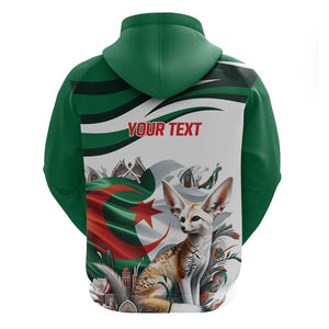 Algeria Fennec Fox Personalized Hoodie with Algerian Culture and Nature