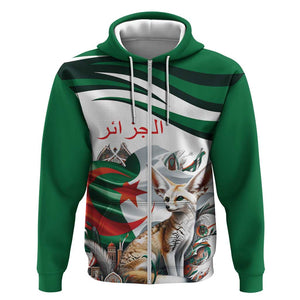 Algeria Fennec Fox Personalized Hoodie with Algerian Culture and Nature