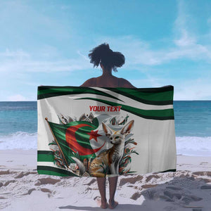 Algeria Fennec Fox Personalized Sarong with Algerian Culture and Nature