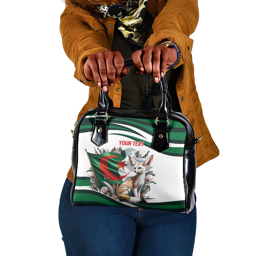 Algeria Fennec Fox Personalized Shoulder Handbag with Algerian Culture and Nature