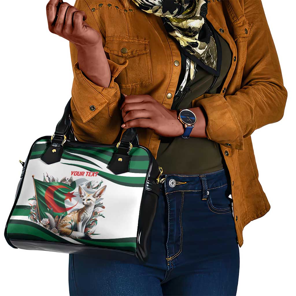 Algeria Fennec Fox Personalized Shoulder Handbag with Algerian Culture and Nature