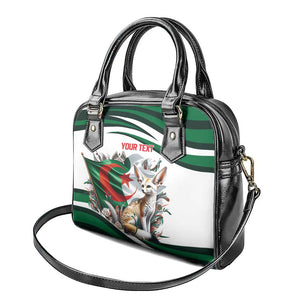 Algeria Fennec Fox Personalized Shoulder Handbag with Algerian Culture and Nature