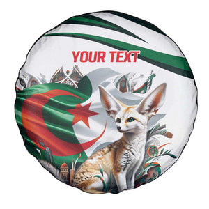 Algeria Fennec Fox Personalized Spare Tire Cover with Algerian Culture and Nature