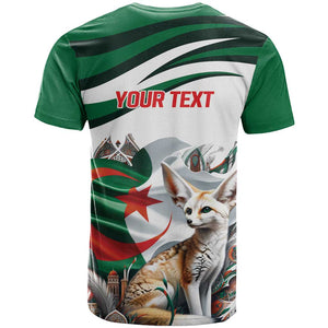 Algeria Fennec Fox Personalized T shirt with Algerian Culture and Nature